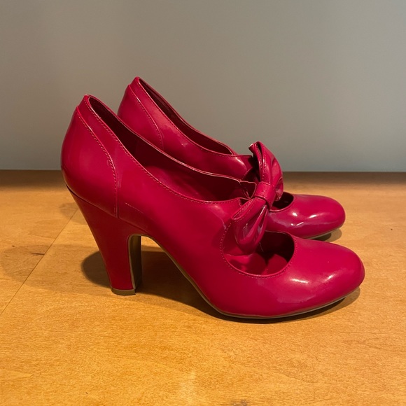 Red KensieGirl Heels
